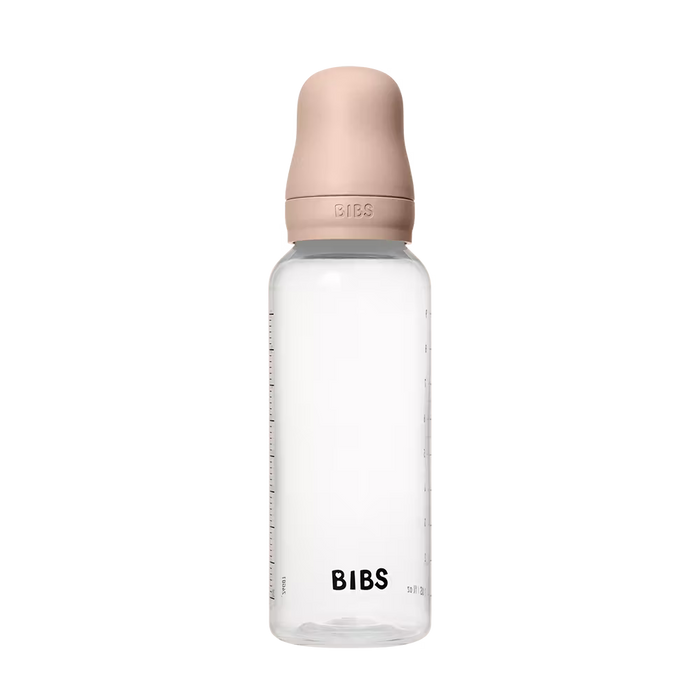 BIBS Baby BPA-Free Polypropylene Bottle Set 9oz Latex | Medium Flow