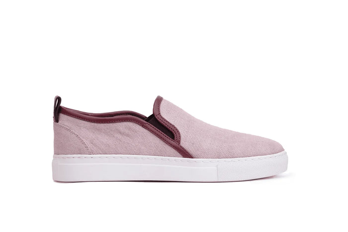 Moral Code Birch Women's Vegan Slip-on Sneaker - #color_mauve