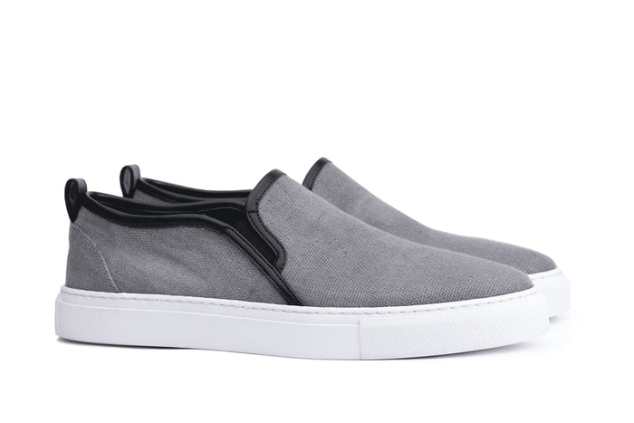 Moral Code Birch Women's Vegan Slip-on Sneaker -Grey-6.5 #color_grey