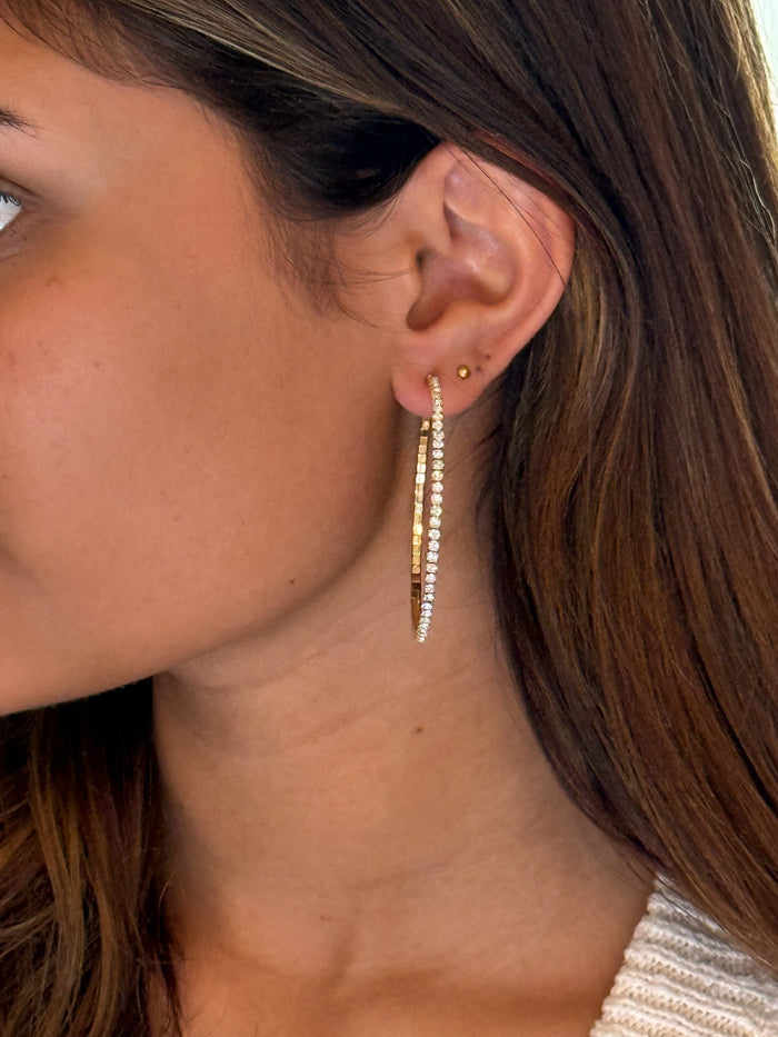 Bizzy Gold Hoops