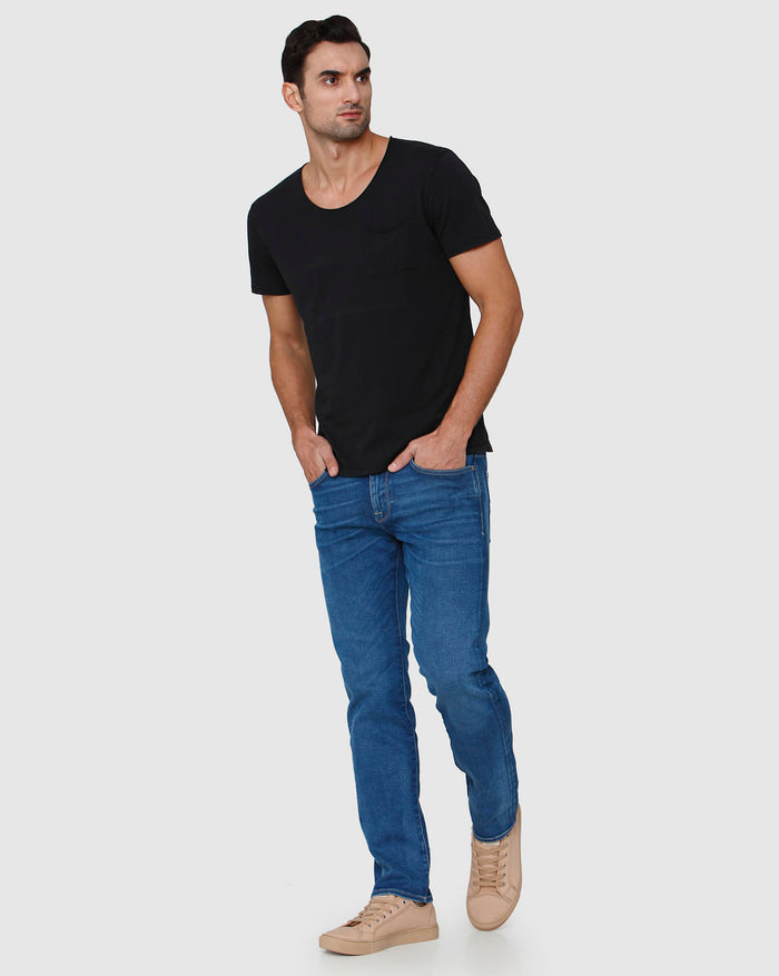 Black Crew Neck T-Shirt