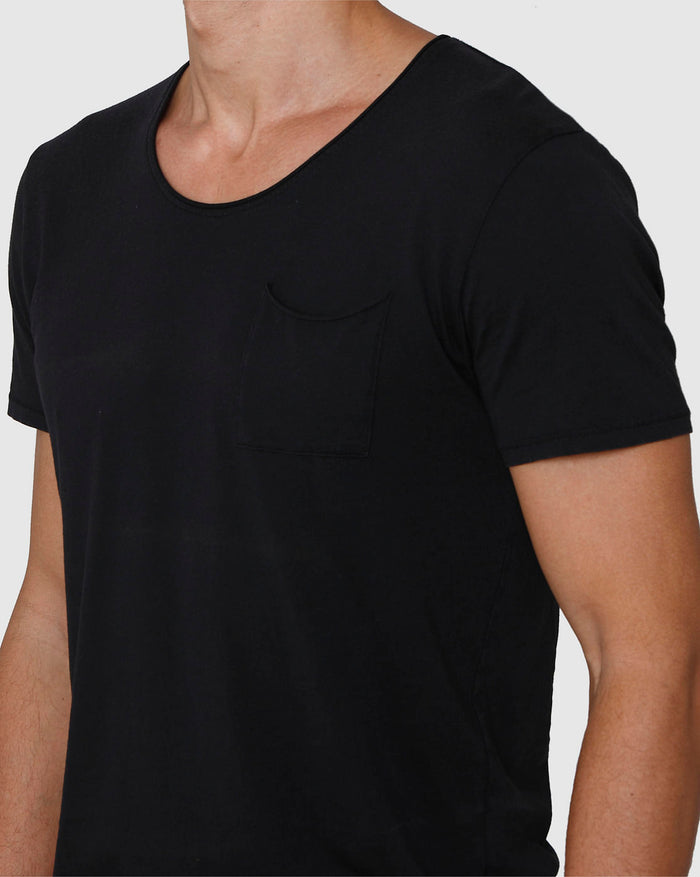 Black Crew Neck T-Shirt