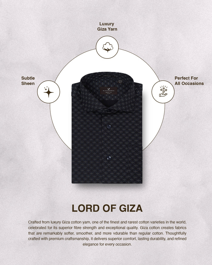 Black Printed Shirt - Cloud