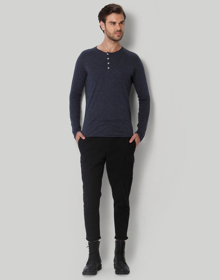 Blue Crew Neck T-Shirt