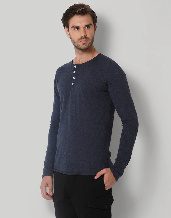 Blue Crew Neck T-Shirt