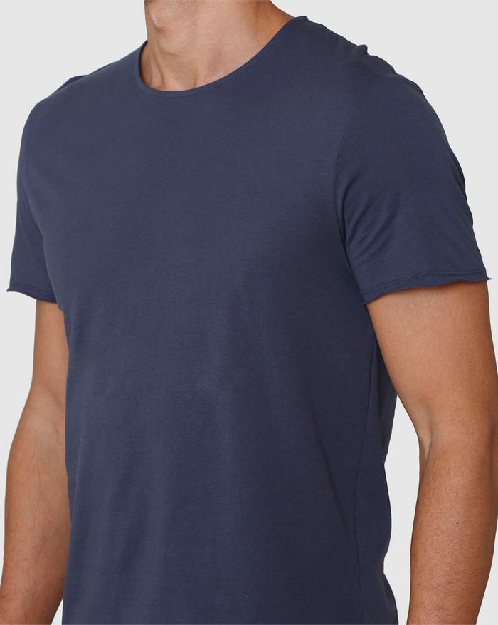 Blue Crew Neck T-Shirt