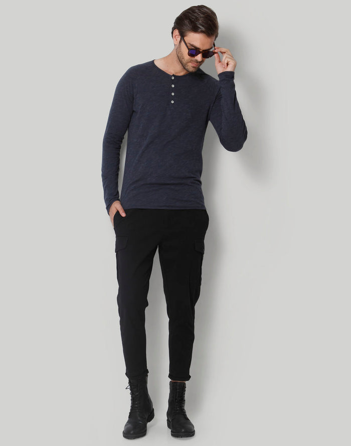 Blue Crew Neck T-Shirt