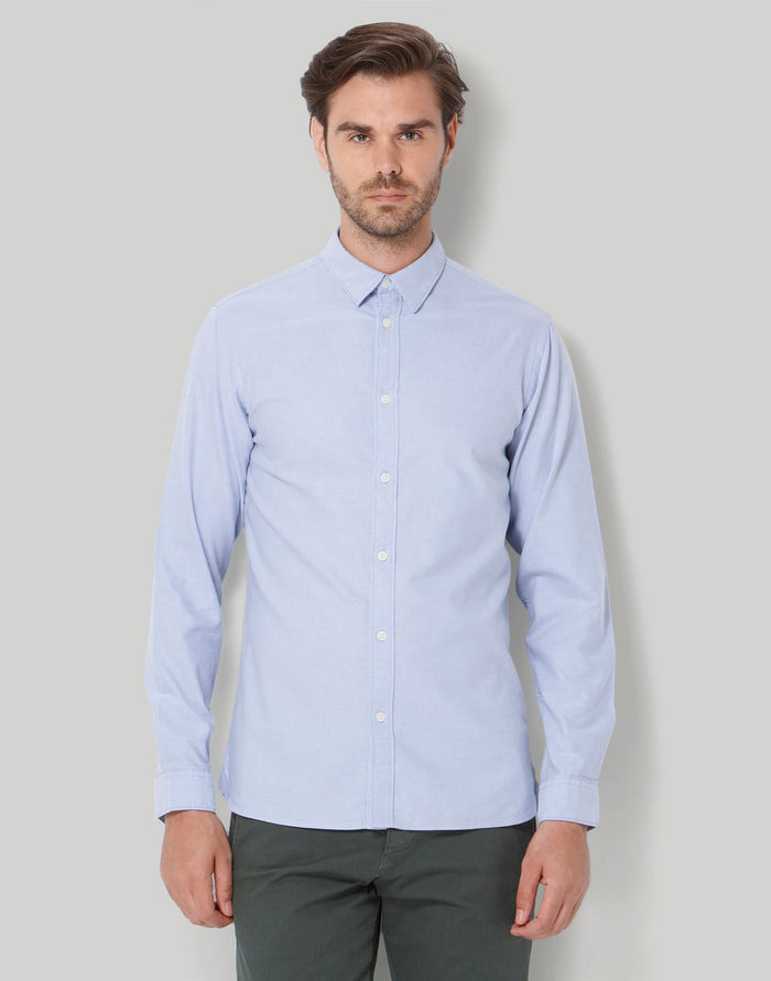 Blue Full Sleeves Shirt