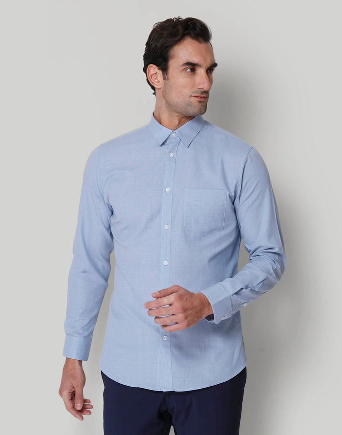 Blue Full Sleeves Shirt
