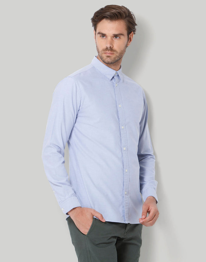 Blue Full Sleeves Shirt