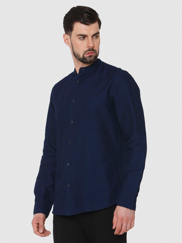 Blue Full Sleeves Shirt