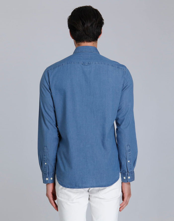 Blue Full Sleeves Shirt