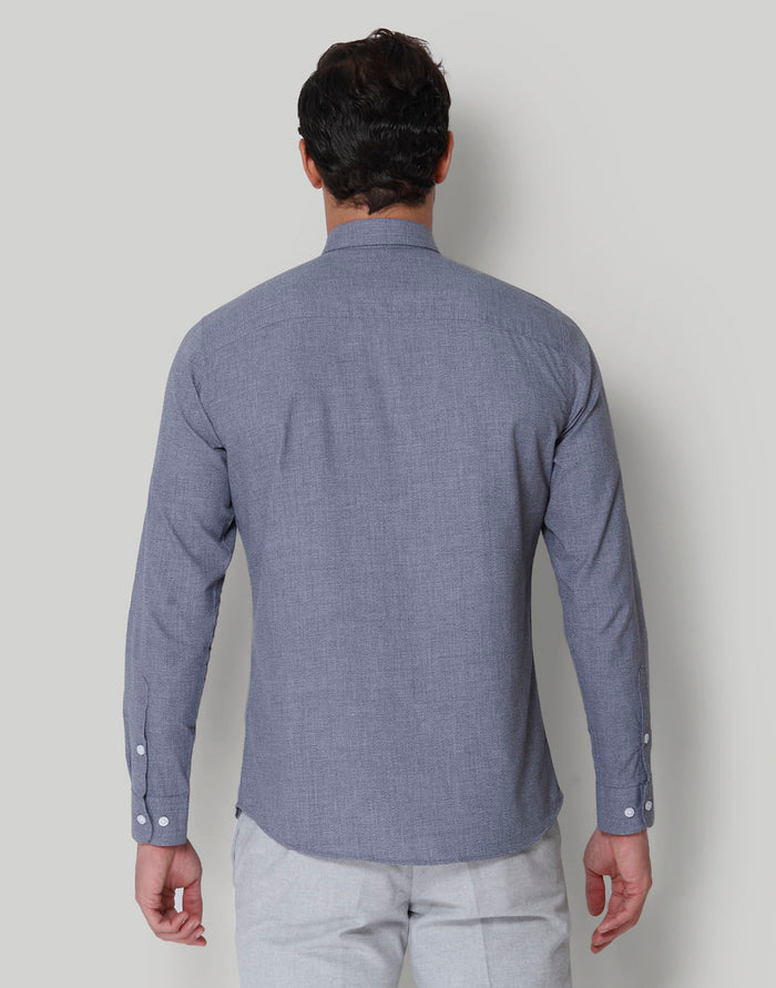 Blue Full Sleeves Shirt