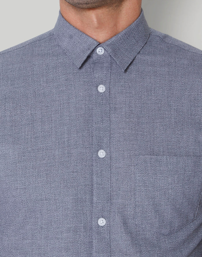Blue Full Sleeves Shirt