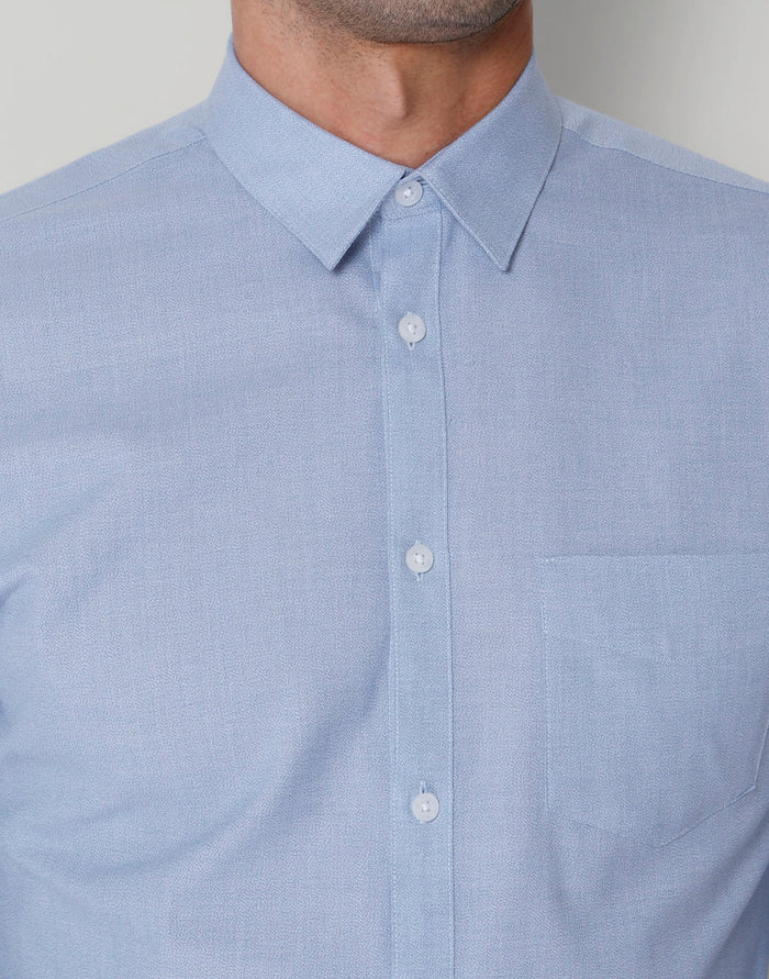 Blue Full Sleeves Shirt