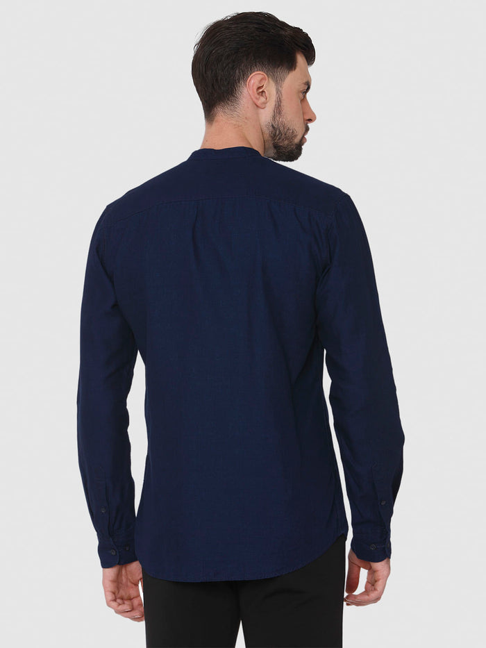 Blue Full Sleeves Shirt