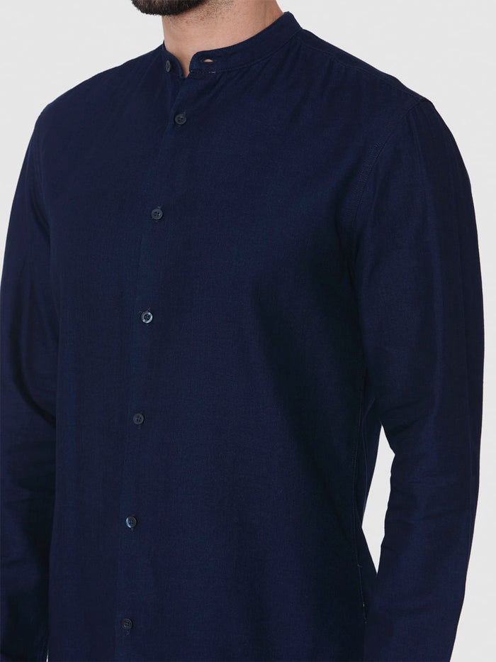 Blue Full Sleeves Shirt