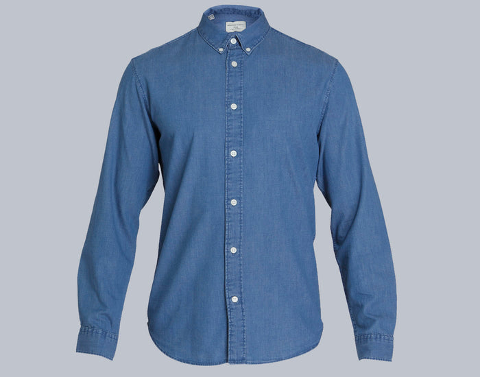 Blue Full Sleeves Shirt