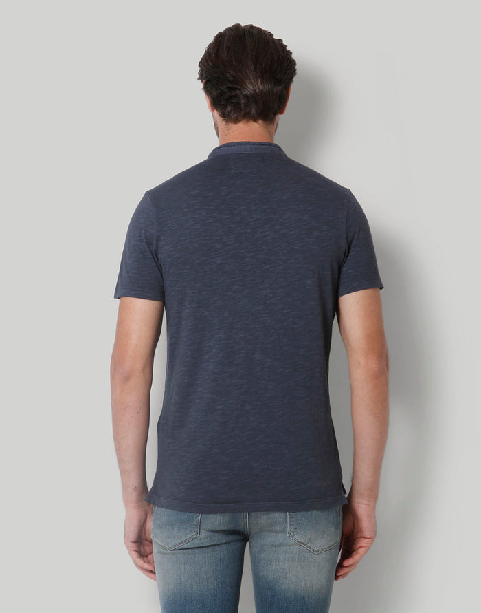 Blue Henley T-Shirt