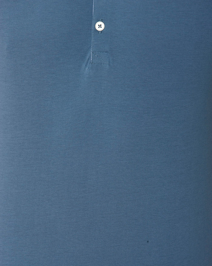 Blue Henley T-Shirt
