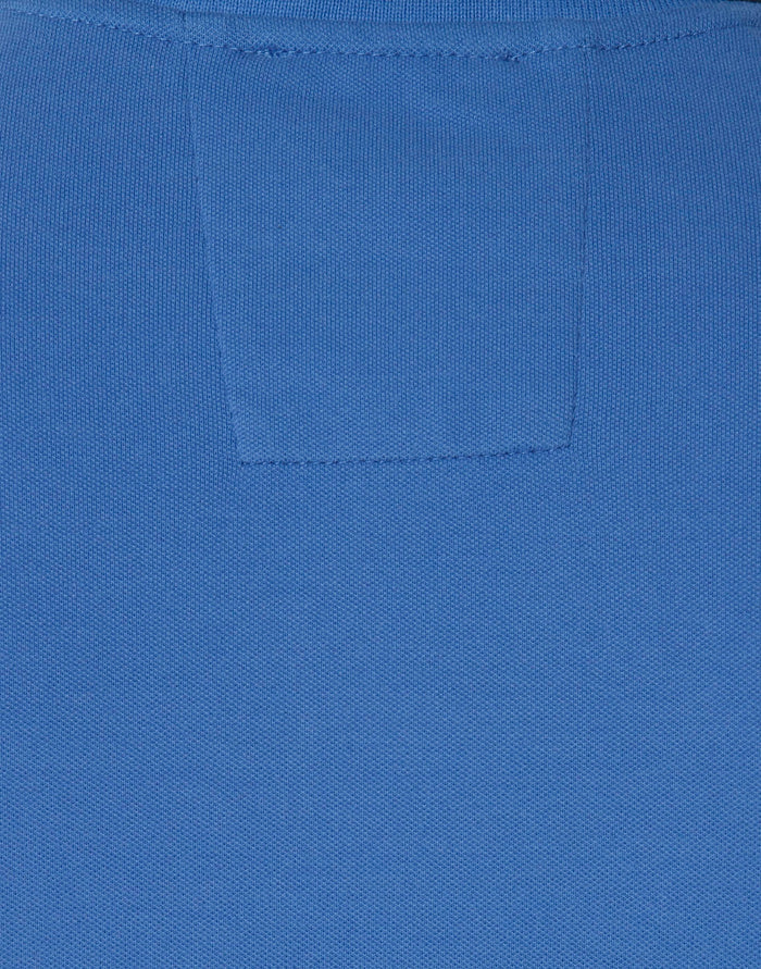 Blue Polo Neck T-Shirt
