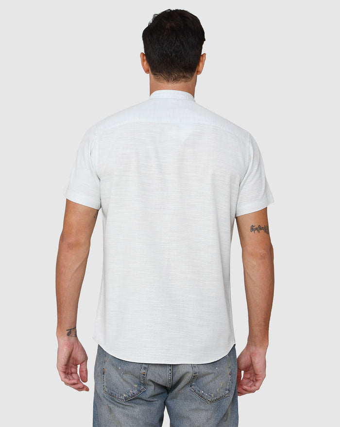 Blue Short Sleeves Shirt
