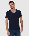 Blue V-Neck T-Shirt