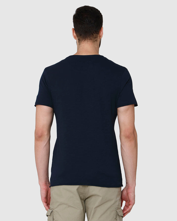 Blue V-Neck T-Shirt