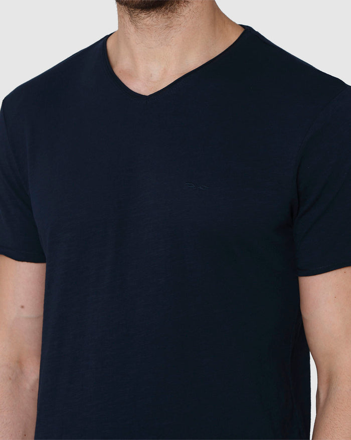 Blue V-Neck T-Shirt