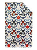 Bluebell Bows: Double-Sided Hand Towel
