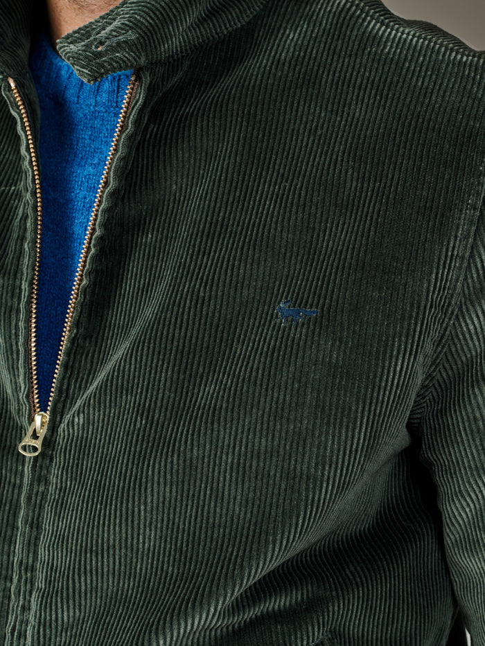 Aubin Khaki Bolsover Corduroy Harrington | Harrington