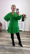 Braylon Smock Dress (Fern Green/COL)