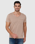 Brown Crew Neck T-Shirt