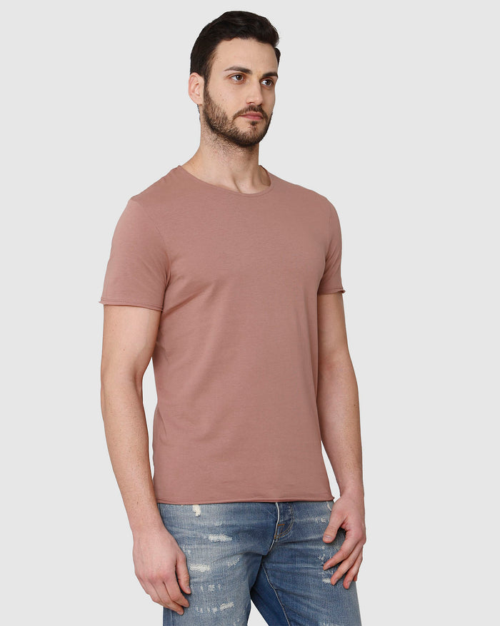 Brown Crew Neck T-Shirt