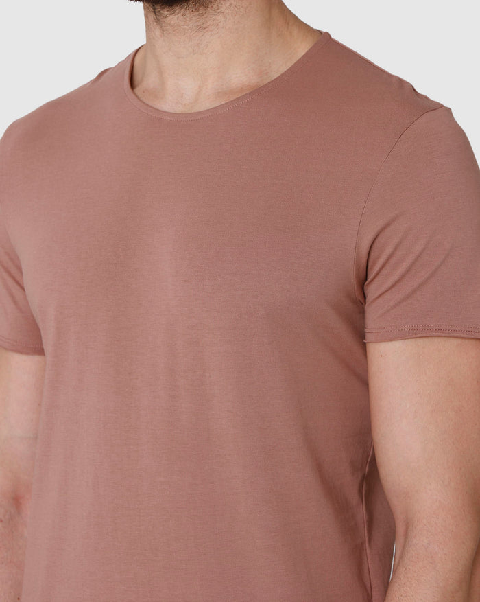 Brown Crew Neck T-Shirt