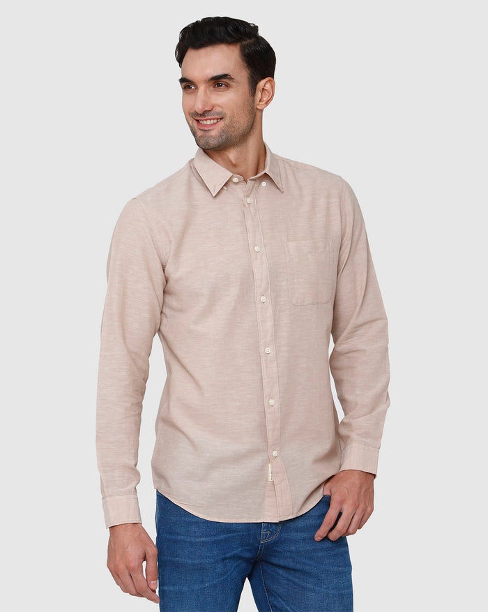 Brown Full Sleeves Shirt