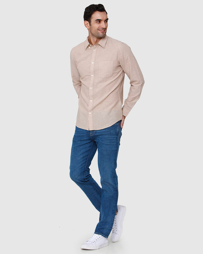 Brown Full Sleeves Shirt