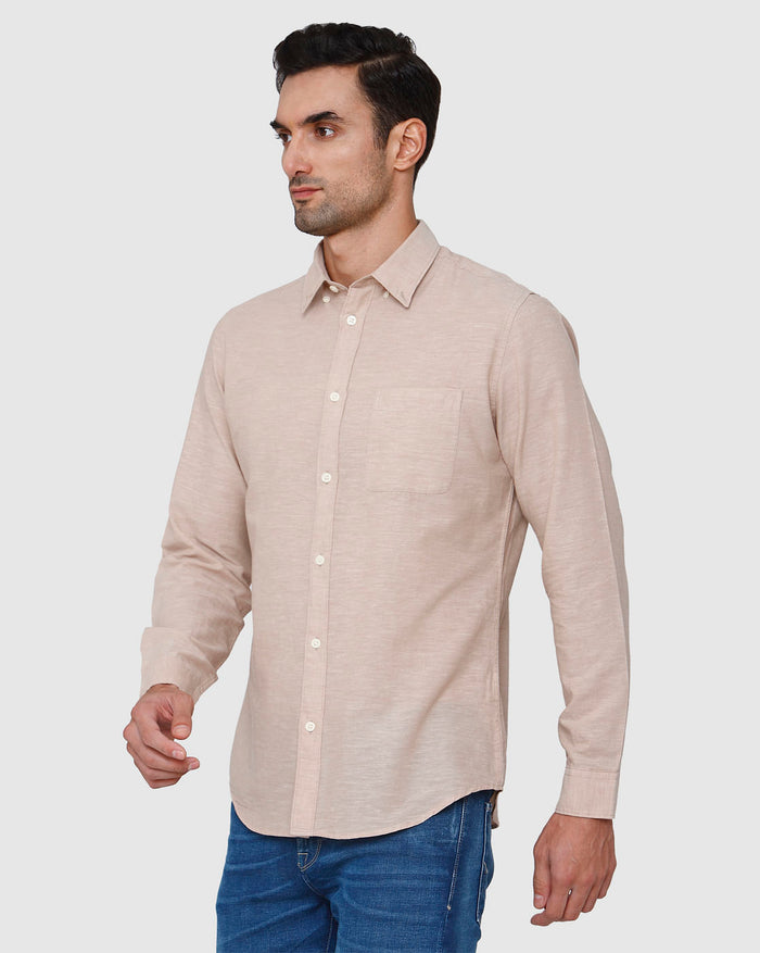 Brown Full Sleeves Shirt