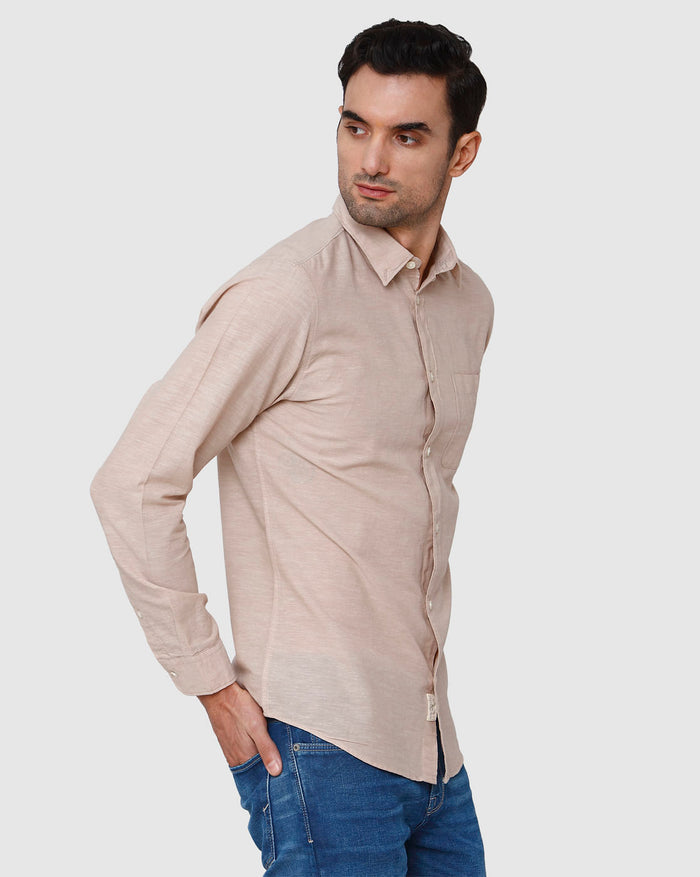Brown Full Sleeves Shirt