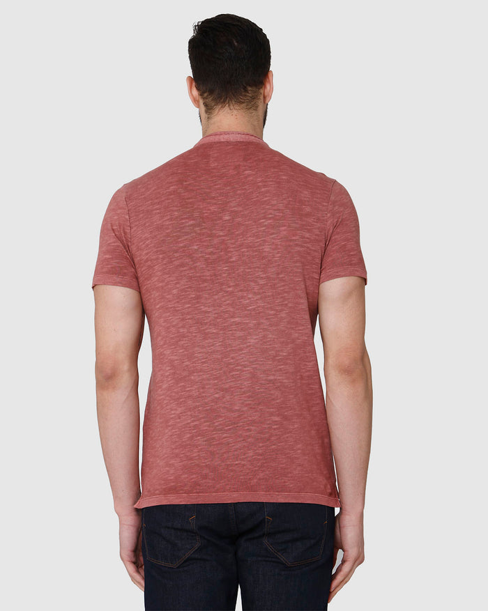 Brown Henley T-Shirt