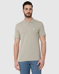 Brown Polo Neck T-Shirt