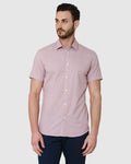 Brown Short Sleeves Shirt