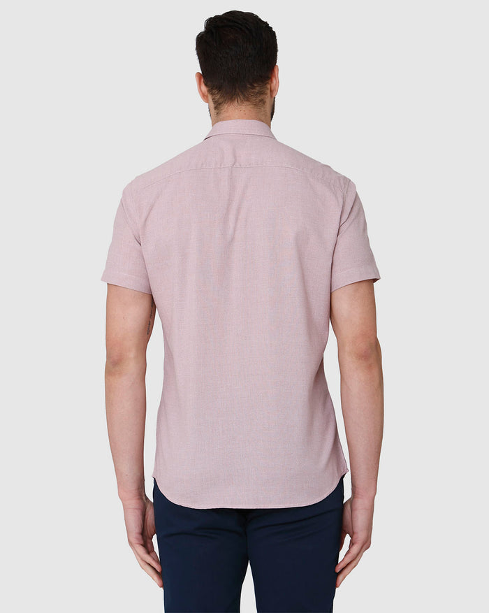Brown Short Sleeves Shirt
