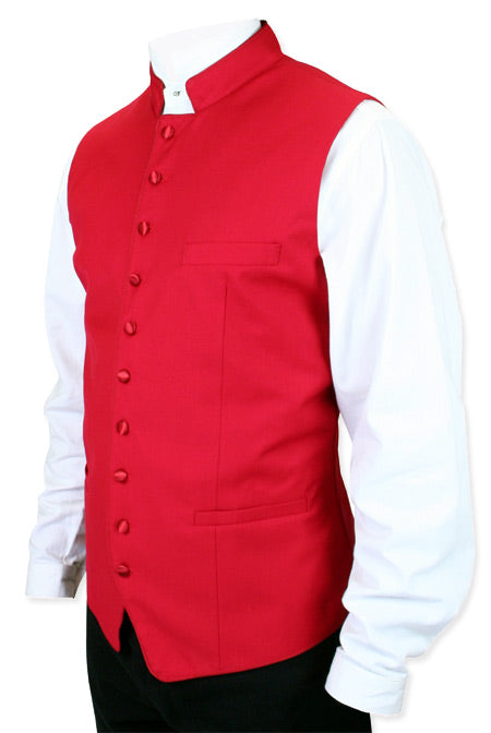 Buckingham Vest - Red/Red