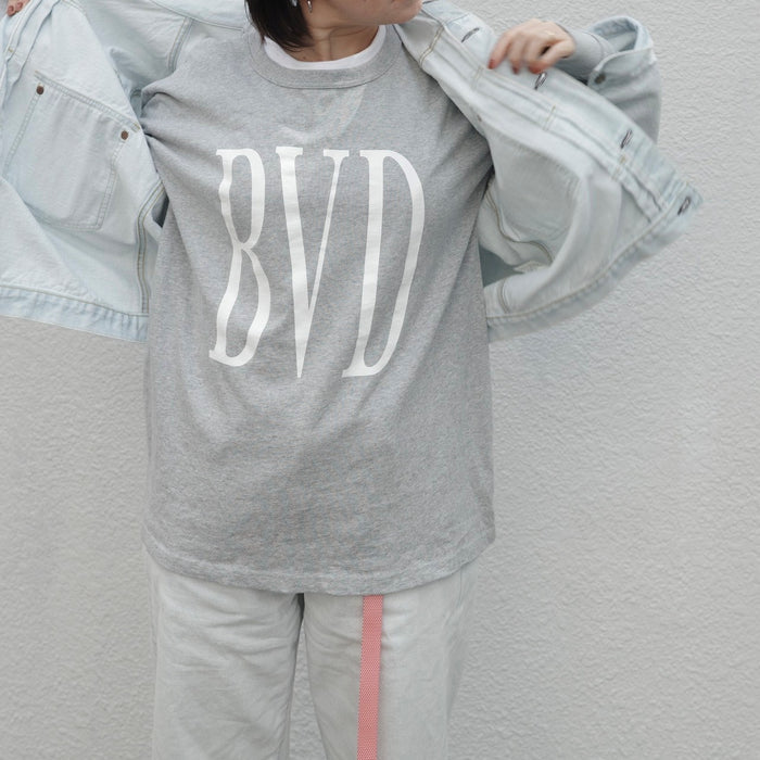 BVD LOGO HEAVY L/S TEE