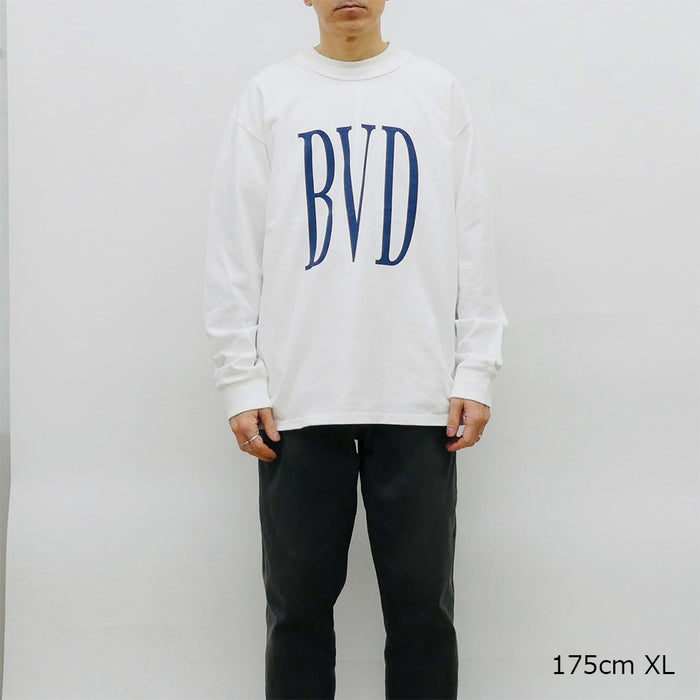 BVD LOGO HEAVY L/S TEE