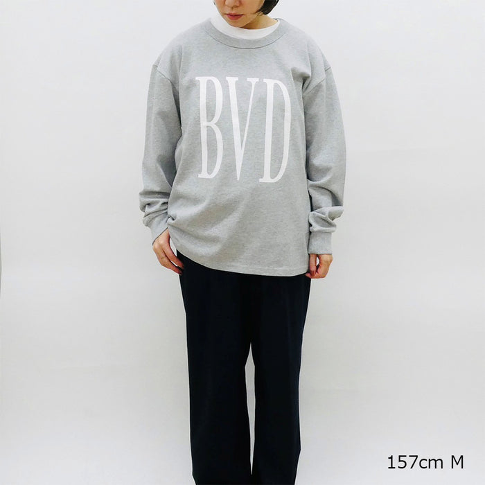 BVD LOGO HEAVY L/S TEE