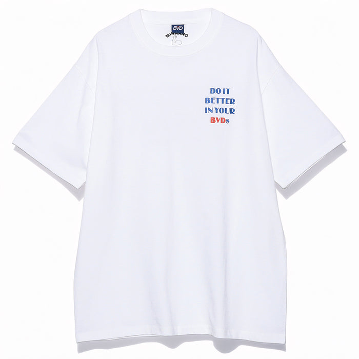 B.V.D.×MINNANO (DO IT BETTER) TEE