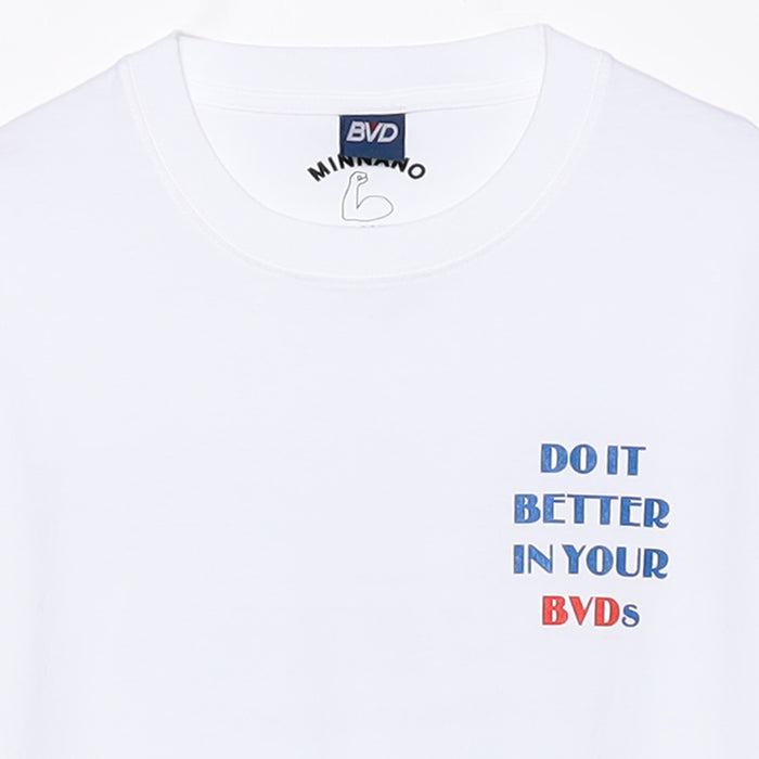 B.V.D.×MINNANO (DO IT BETTER) TEE