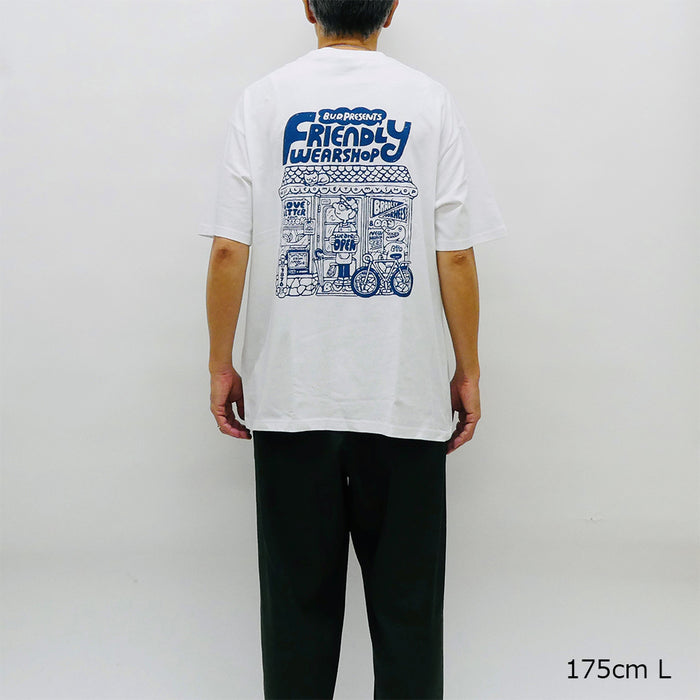 B.V.D.×TACT SATO FRIENDLY WEAR SHOP TEE